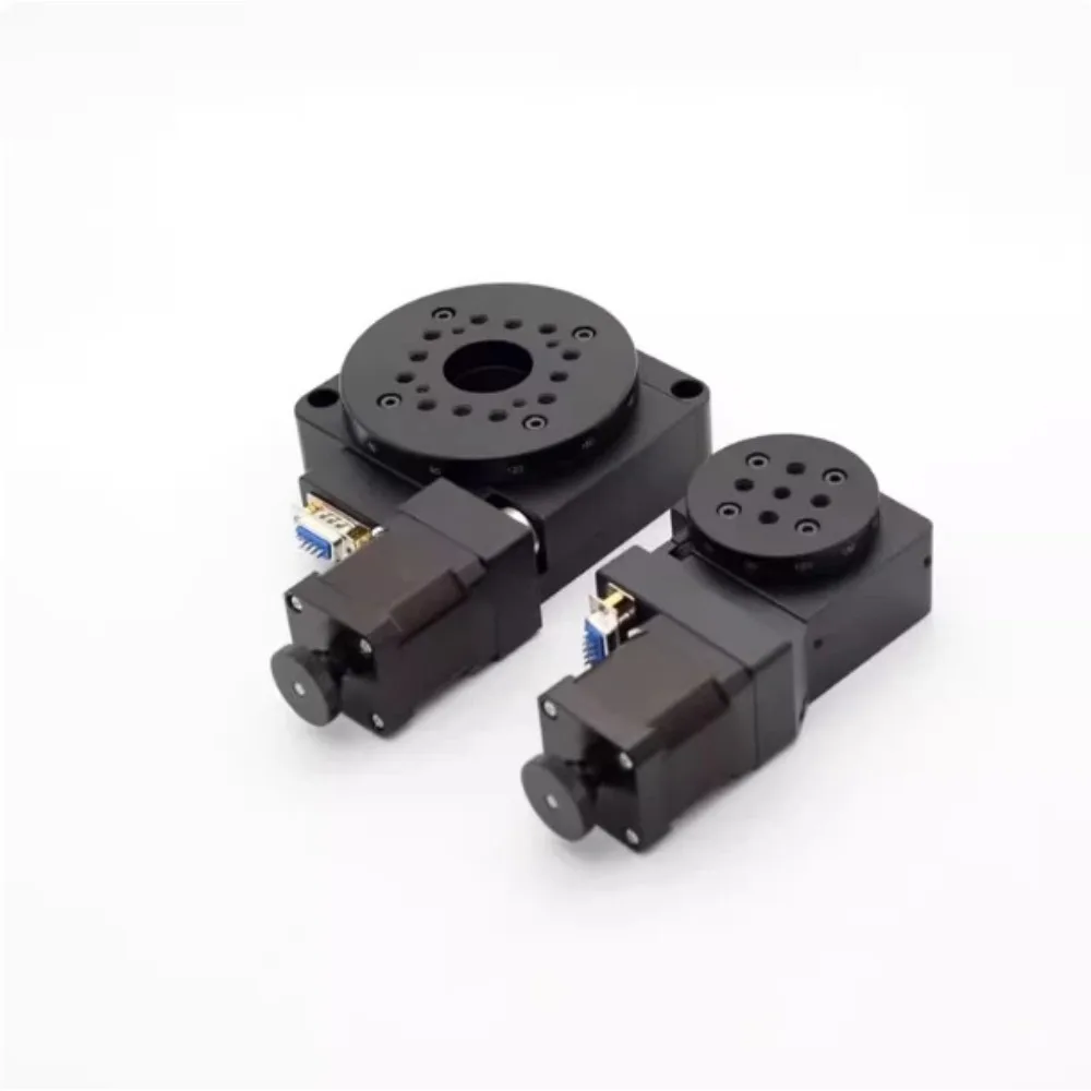 Y200RA60 Electric Rotary Stage Diameter 60MM Precision Indexing Table 360° Turntable Pan-Tilt