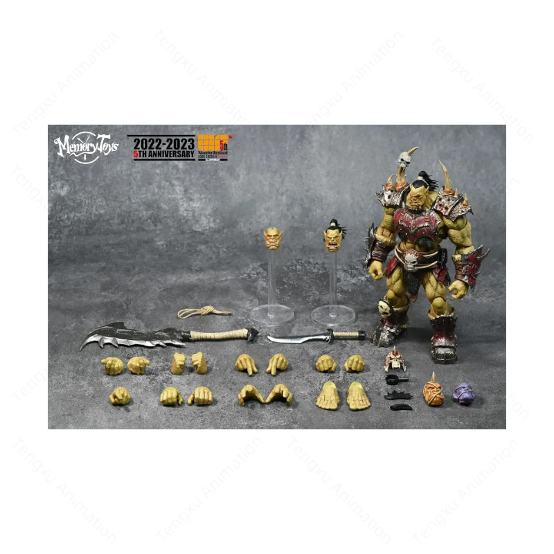 

Metytoyz 2024 WF Limited Adventurer World Orc Ork Captain Kagas Bounty Hunter Bloody Hands Morlock Action Figure Special Edition