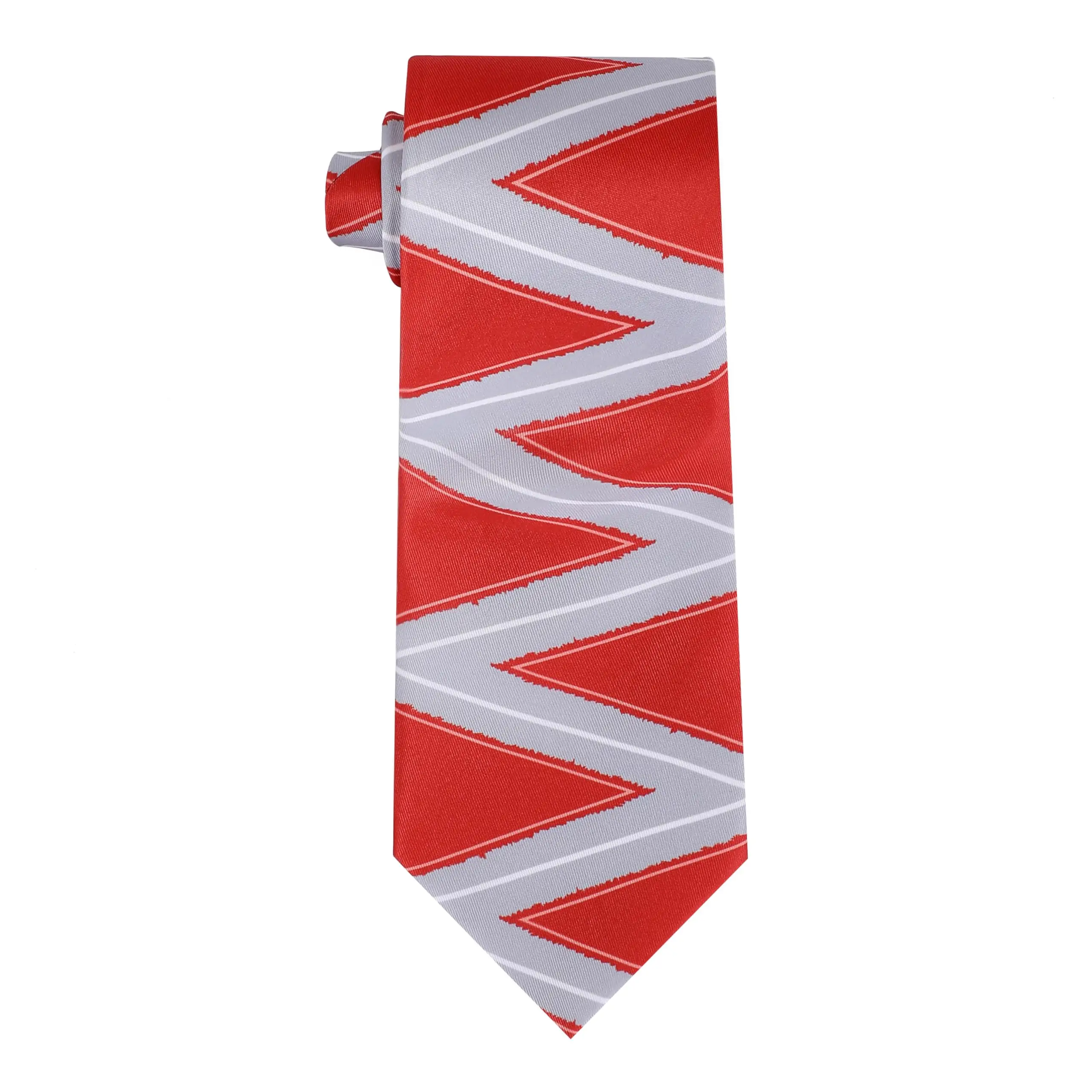 Red Emotion Character Anger Red Striped Tie Anime Cosplay Halloween Party Costume Prop