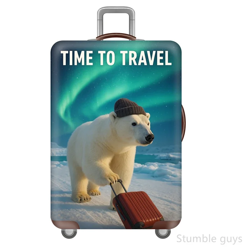 

Эластичный защитный чехол для багажа, устойчивый к царапинам, моющийся, прочный, практичный аксессуар для путешествий, для деловых поездок