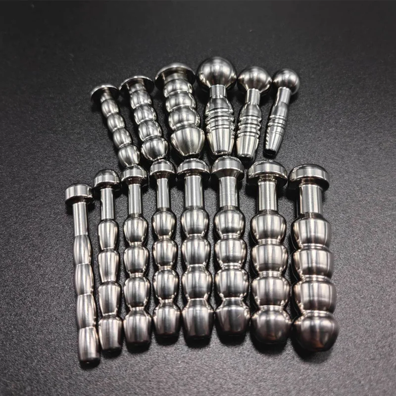 Male Stainless Steel Urethral Plug Urethral Dildo Sounding Penis Plug Urethra Stimulate Dilator Masturbation Rod Sex Toy for Men