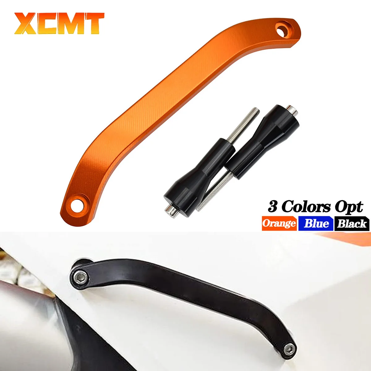 

Rear Seat Grab Handle CNC Rail Handle Handrail For KTM SX SXF XC XCF XCW EXC EXCF TPI SIX DAYS 125 150 250 300-450 500 2020-2023