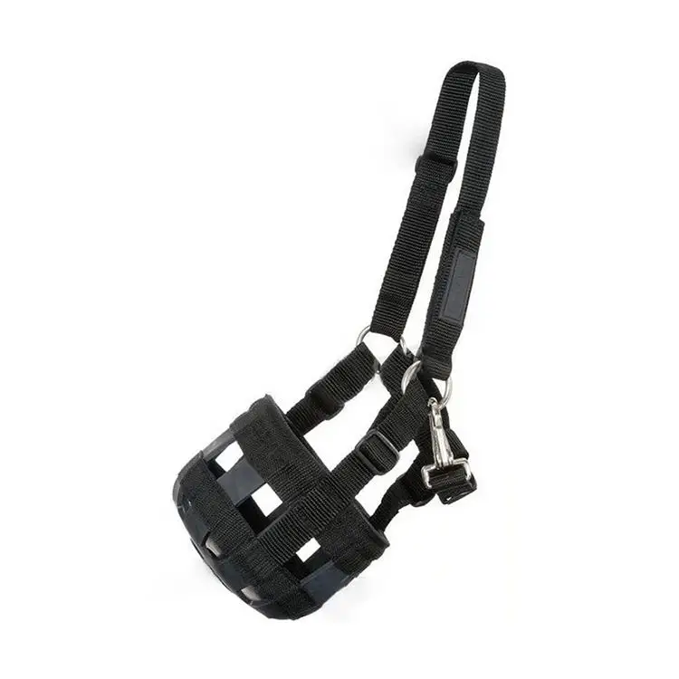 

Equestrian Equipments Adjustable Easy Comfortable Breathe Plastic Muzzle Halter Grazing Pet Muzzle Horse Muzzle 1
