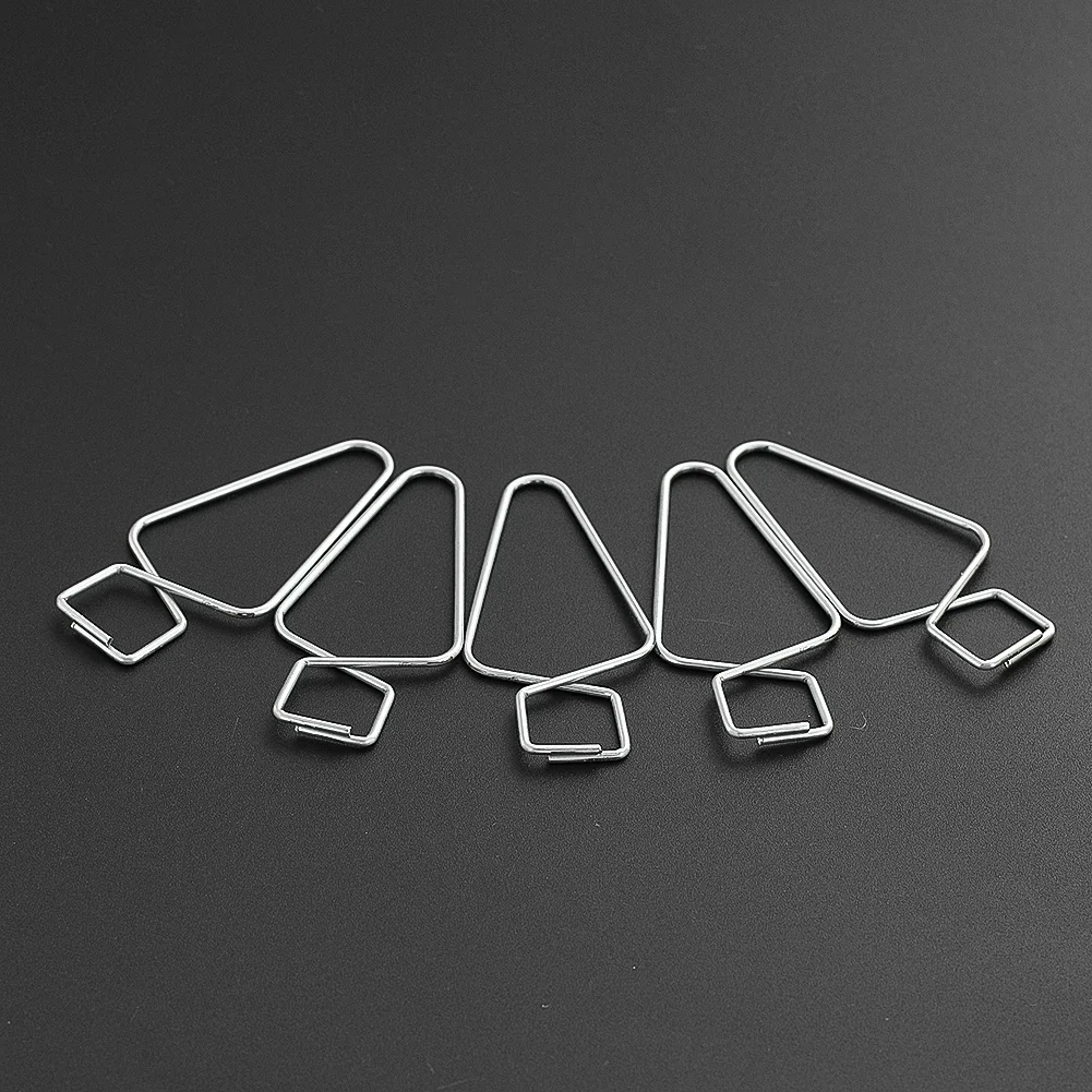 20pcs/set Outdoor Camping Chandelier Door Curtain Decorations Hanging Automatic Rebound Hook Metal Spring Clip Tent Accessories