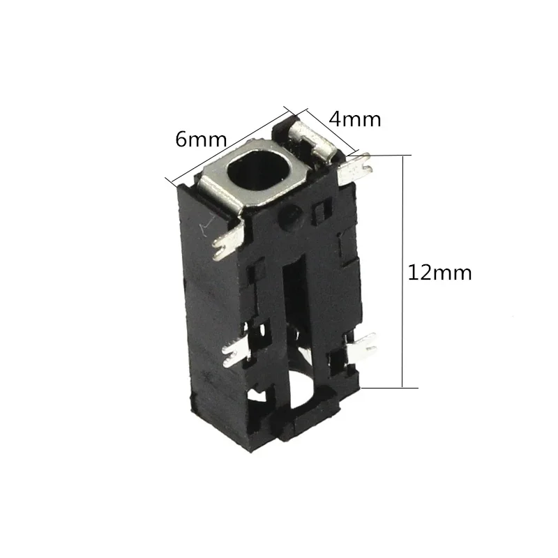 20PCS Surface Mount 3.5mm Headphone Jack Socket PJ-381A 5-Pin SMD Audio Connector