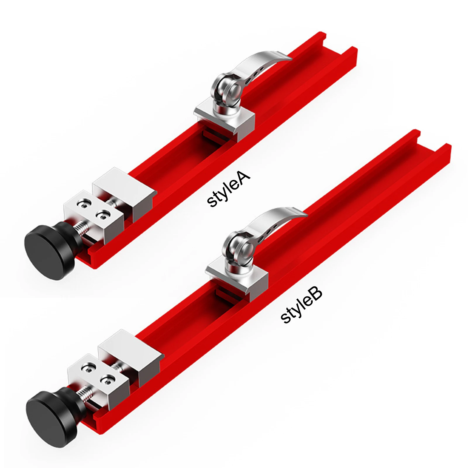 Circular Saw Guide Rail Adjustable Width Circular Saw Track Guide One-Button Positioning for Woodworking Engraving Framing