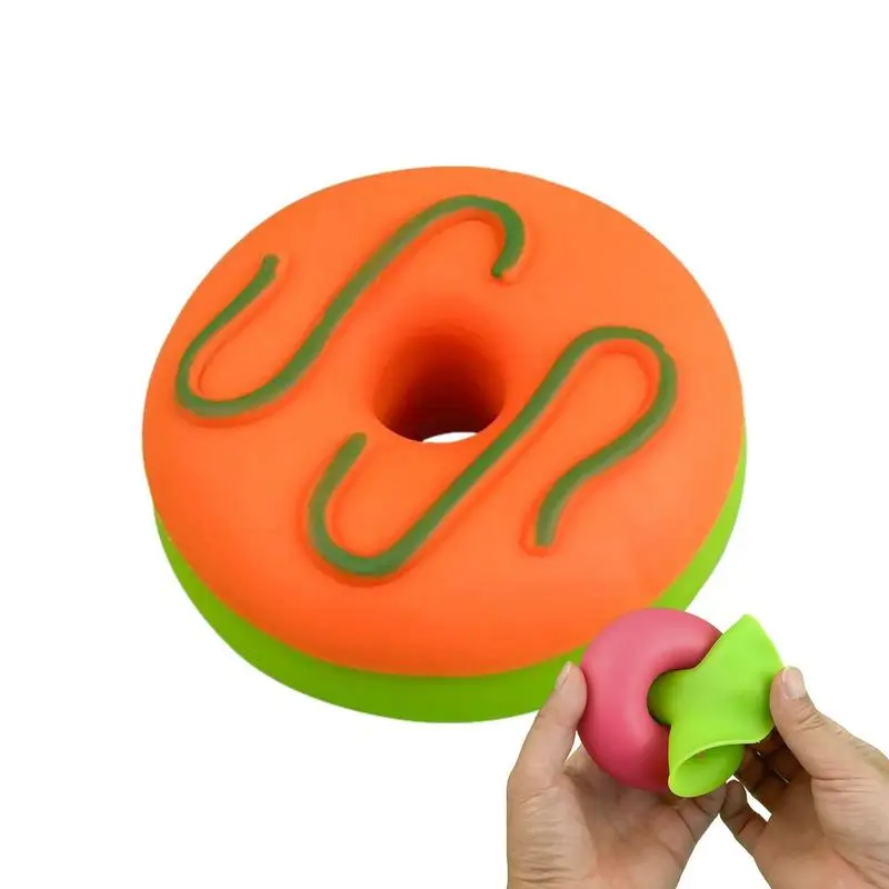 

Squeeze Toys Cute Donut Sensory Fidget Rebound Toy Funny Christmas Gift Cute Soft Pinch Toy Singular Squeeze Toys for gift kids