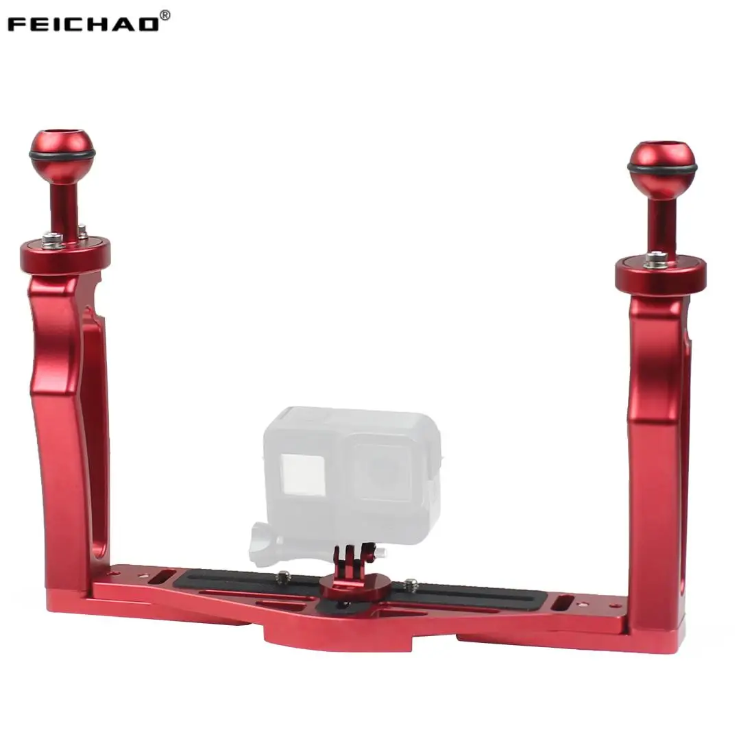 

Diving Handheld Tray Bracket with Clip Adapter Top Handle Shutter Extension for Gopro 13 Action Cameras Underwater Photography