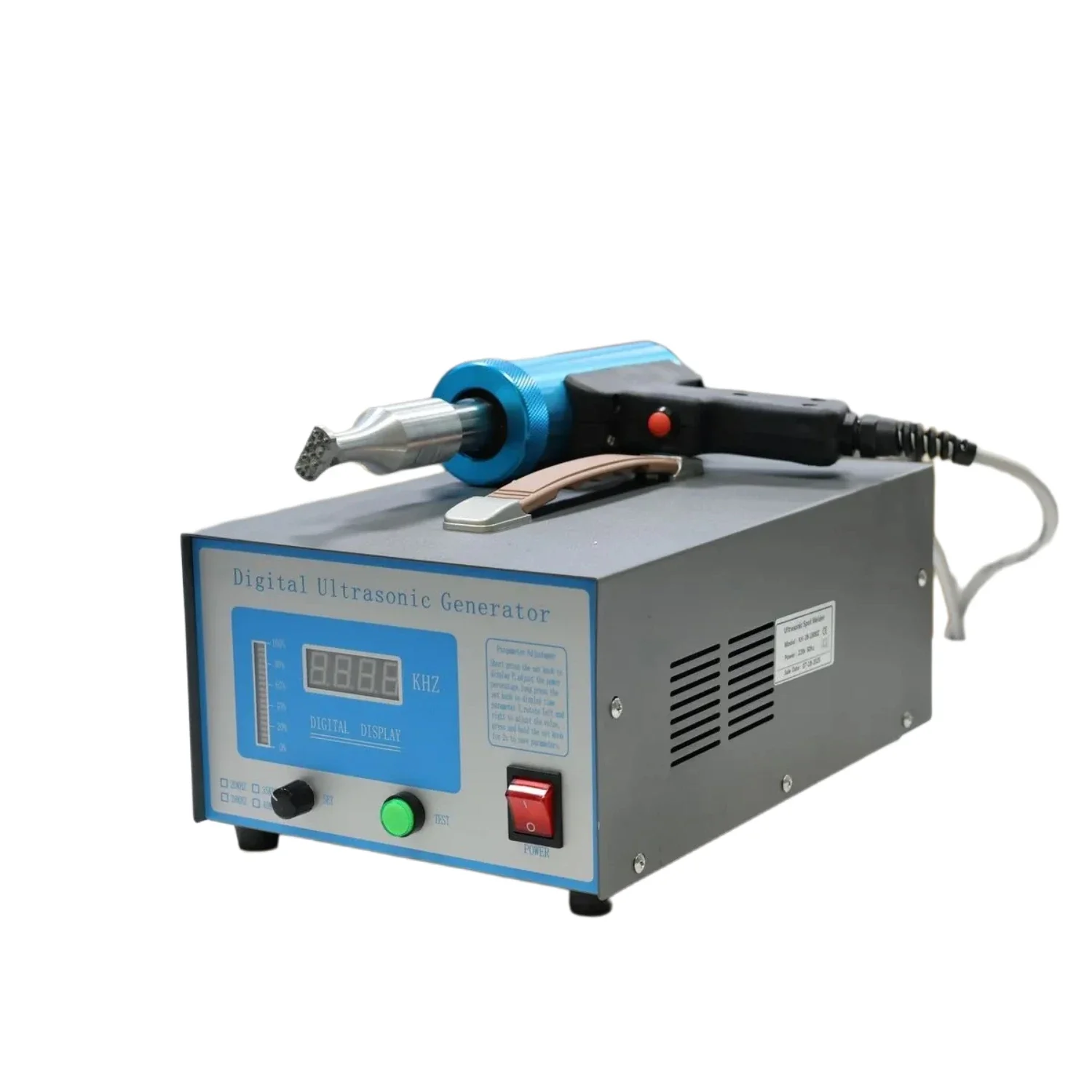 KH-28KHZ Ultrasonic Spot Welder High-Frequency Precision Bonding for Metal & Plastic with Auto Frequency Tracking