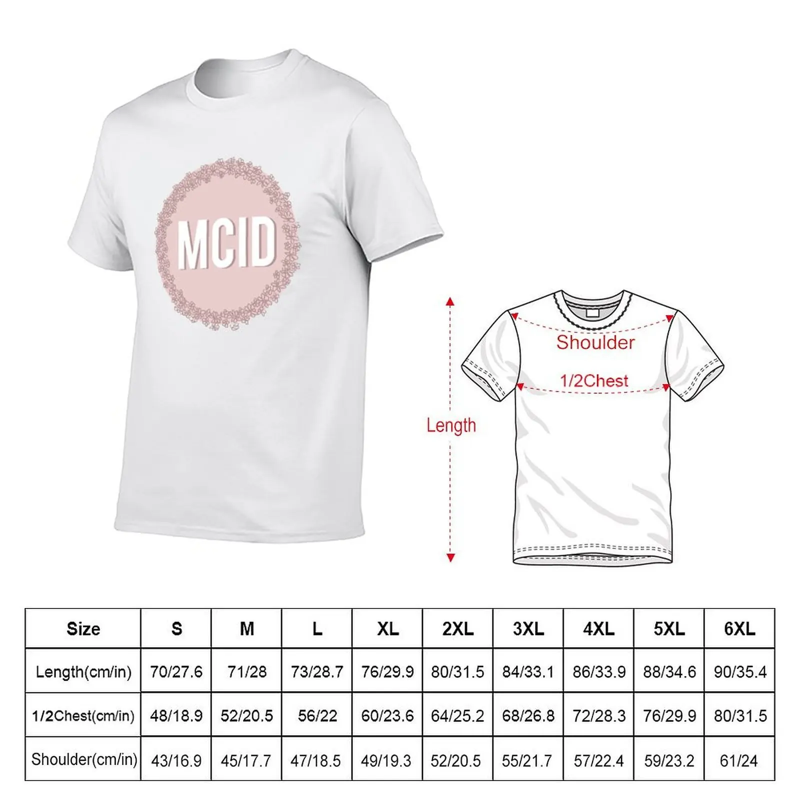 Floral MCID T-Shirt t shirt man designer t shirt for man man t shirts graphic T-shirt