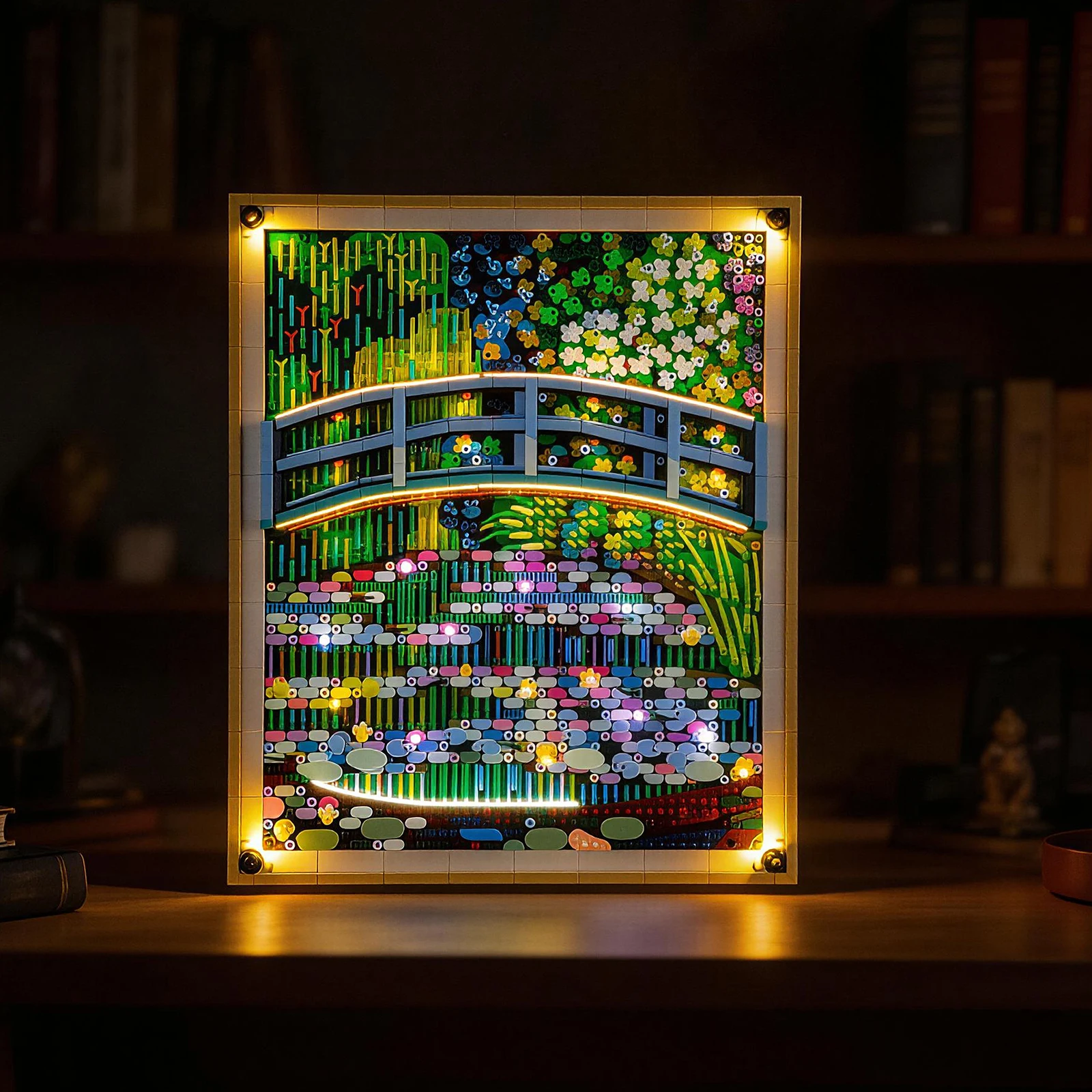 

Светодиодный аксессуарный светильник HPROSPER (без модели) для LEGO 31220 - Клод Моне — Мост над прудом с водяными лилиями, скрытая проводка