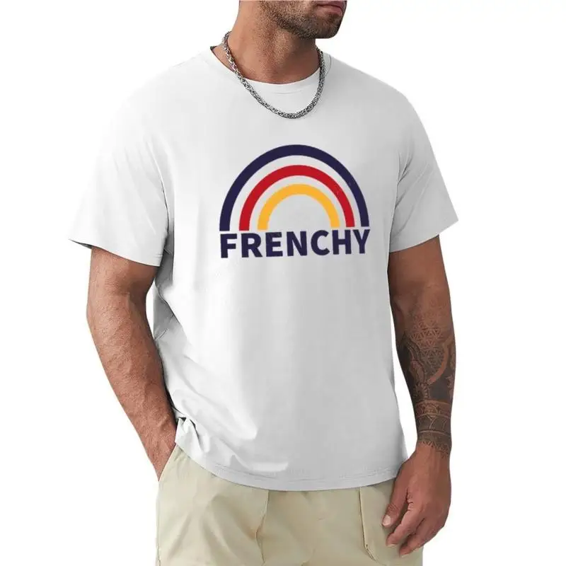 FRENCHY rainbow T-Shirt graphic t shirt funny t shirts custom t shirts design your own tshirts for men