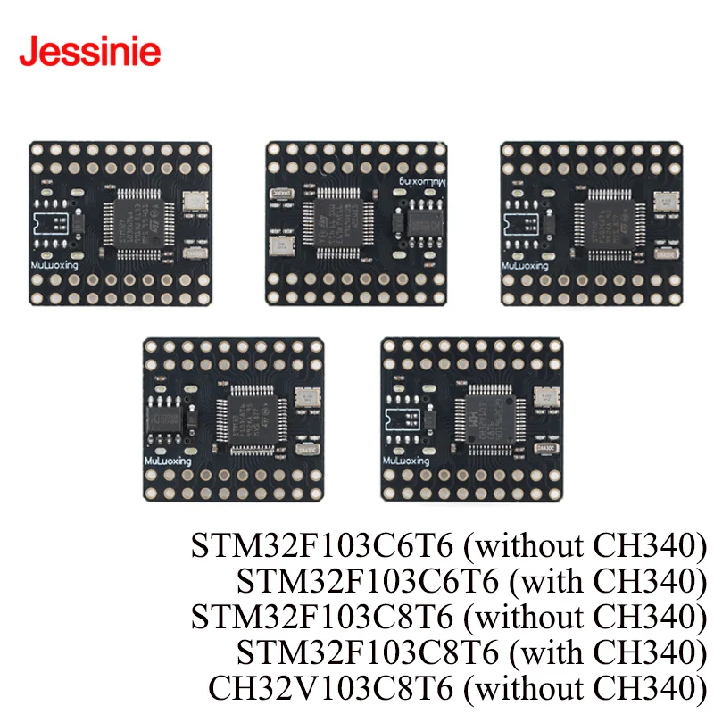 STM32F103C6T6 STM32F103C8T6 CH32V103C8T6 Mini Development Board CH340 ARM 32-bit MCU Core Development Board Module