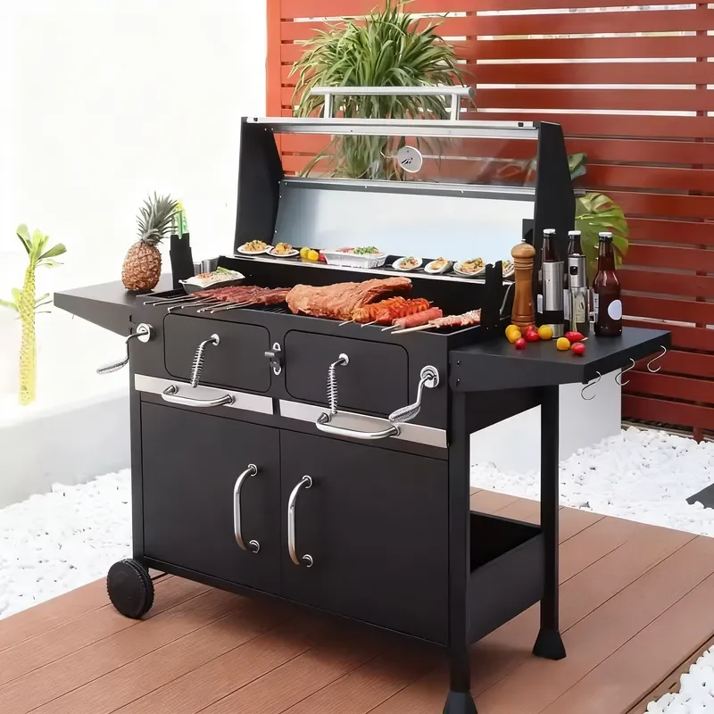 Modern Premium American Outdoor Kitchen BBQ Villa Commercial Portable Mini 304 Stainless Steel Terrace