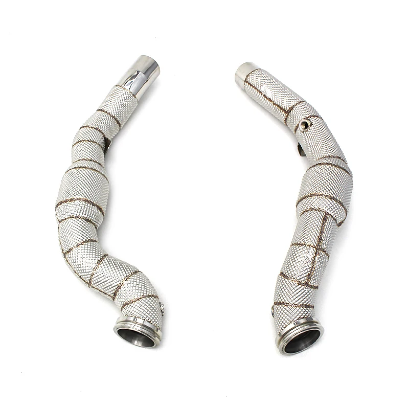 

Exhaust Downpipe for Maserati Levante 3.0T 2016-2022 304 Stainless Steel 1.5mm High Flow Catted Catalytic Converter Car Exhaust