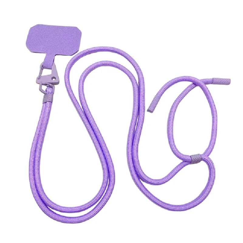 Crossbody Lanyard Necklace Strap Universal Mobile Phone Adjustment Long Hanging Rope With Clip Anti-Lost Lanyard