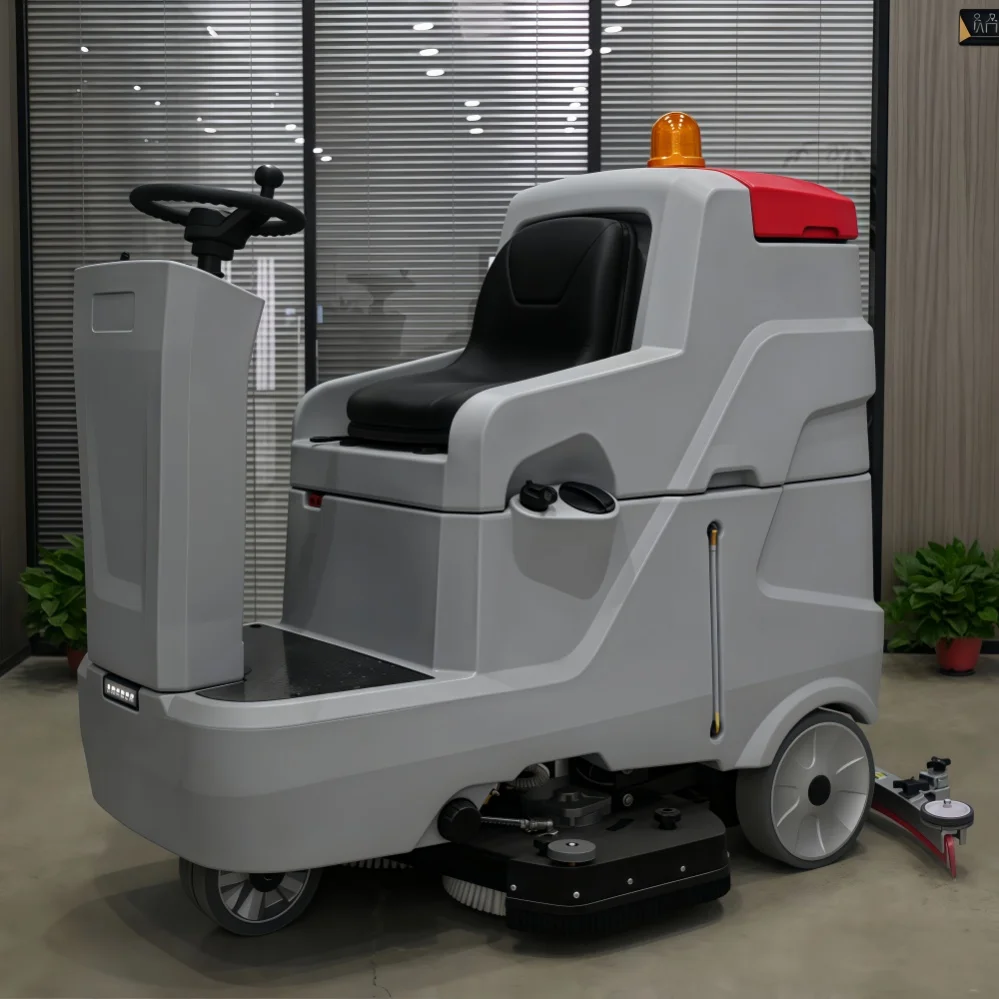 Mini Floor Scrubber Floor Sweeper Floor Cleaning Machine for Office With CE
