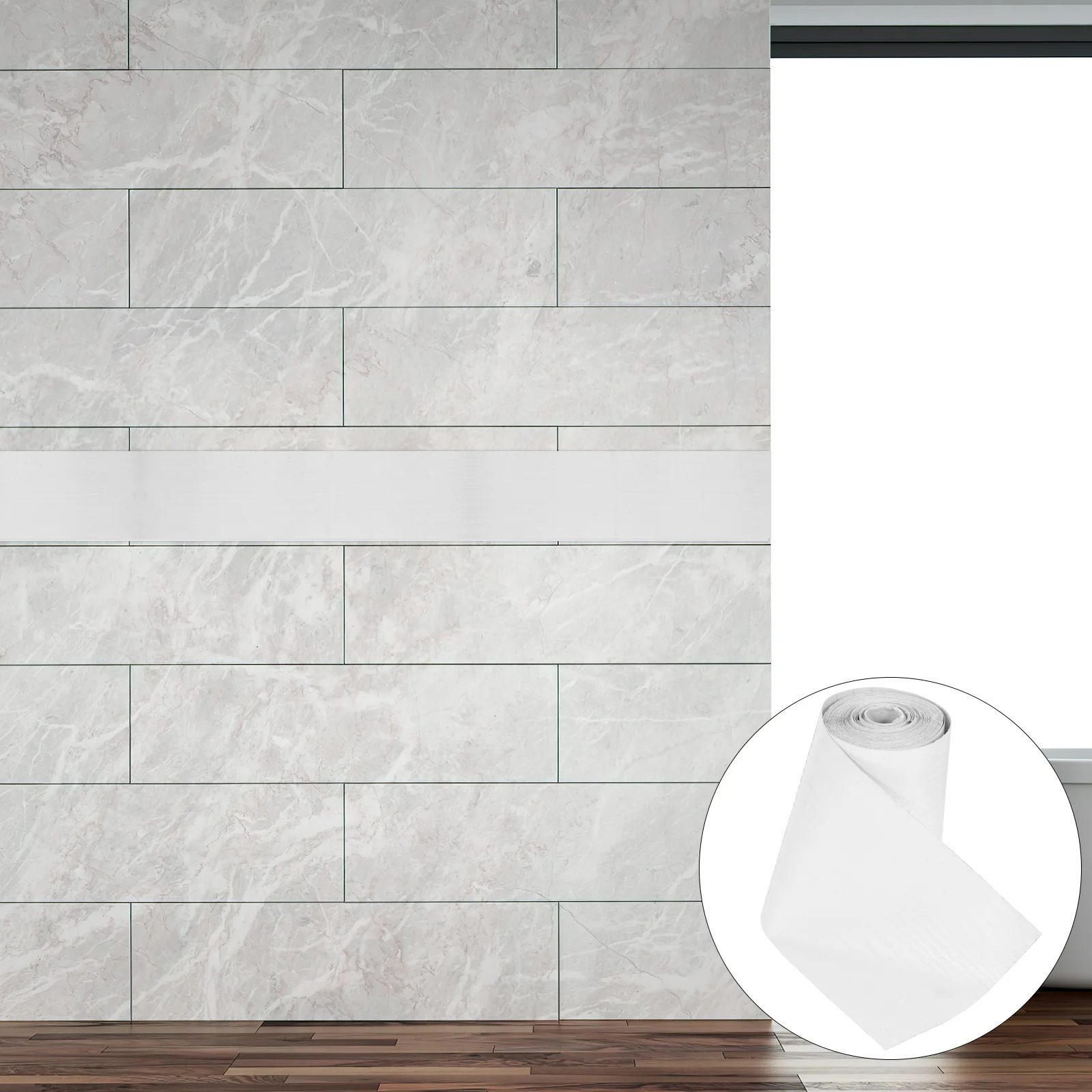 1 لفة الخشب الحبوب التفاف مجلس ذاتية اللصق مرنة اللوح تقليم قشر عصا جدار الحدود الشارات صب ملصق