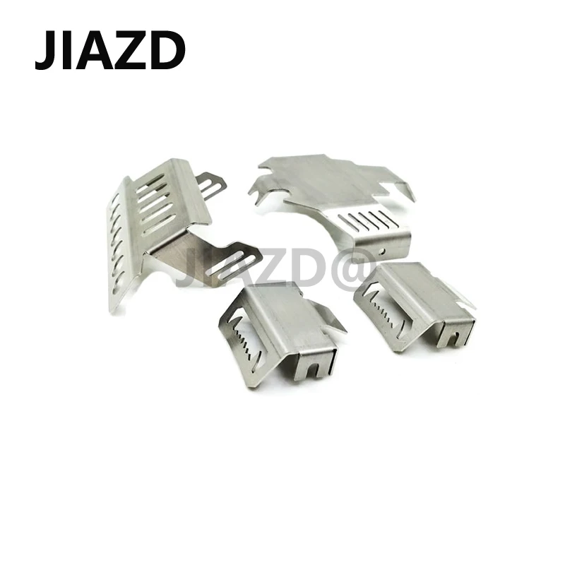 

RC Car TRX4 stainless steel Chassis armored Armor Protection Skid Plate for Traxxas TRX-4 Crawler Defender Option Upgrade Parts