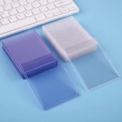 10 PCS photogcards Film Protector Idol Photo Sleeves Holder con Screen Protector School Stationery