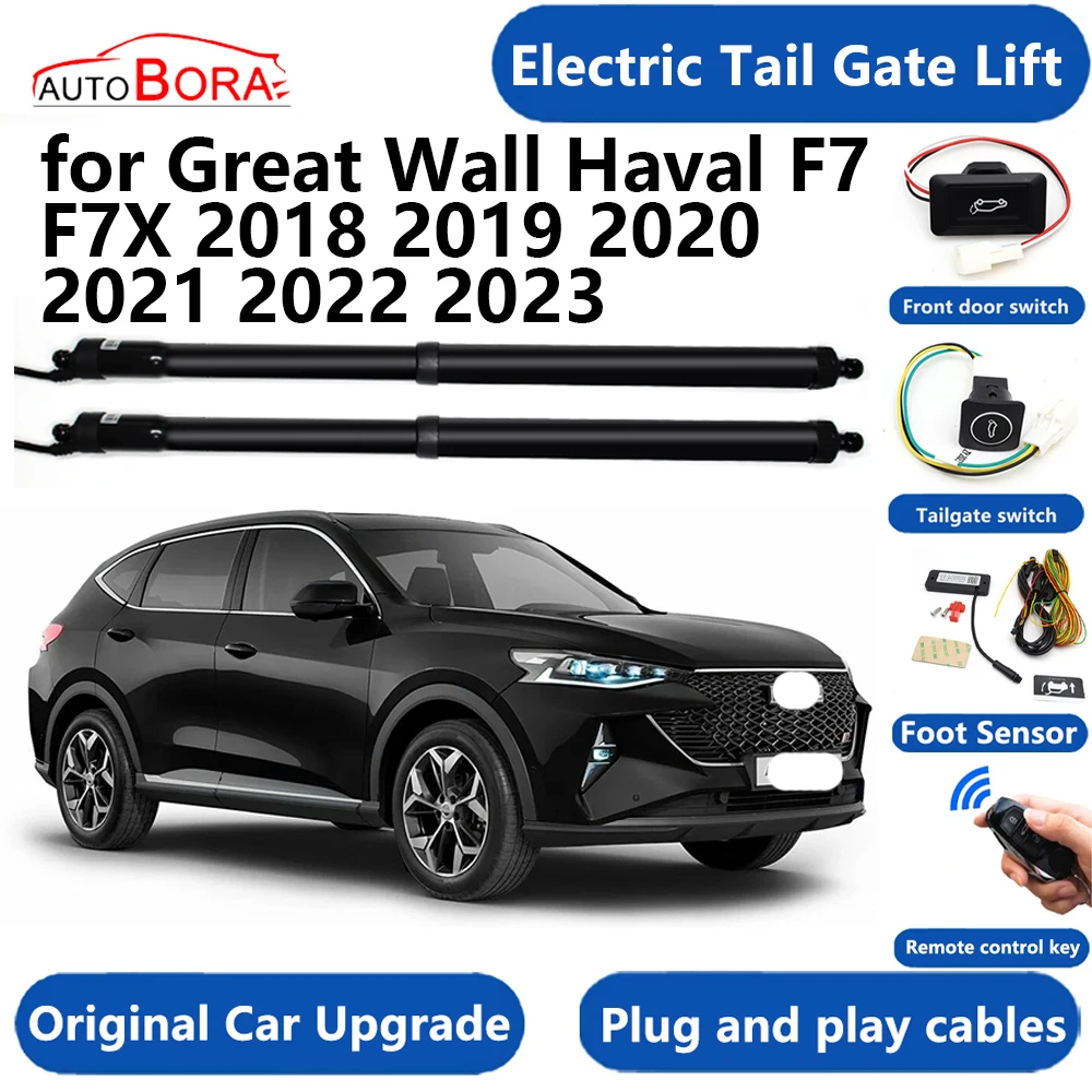 Car Electric Tail Gate Lift System Power Liftgate Kit Auto Automatic Tailgate Opener for Great Wall Haval F7 F7X 2018~2023