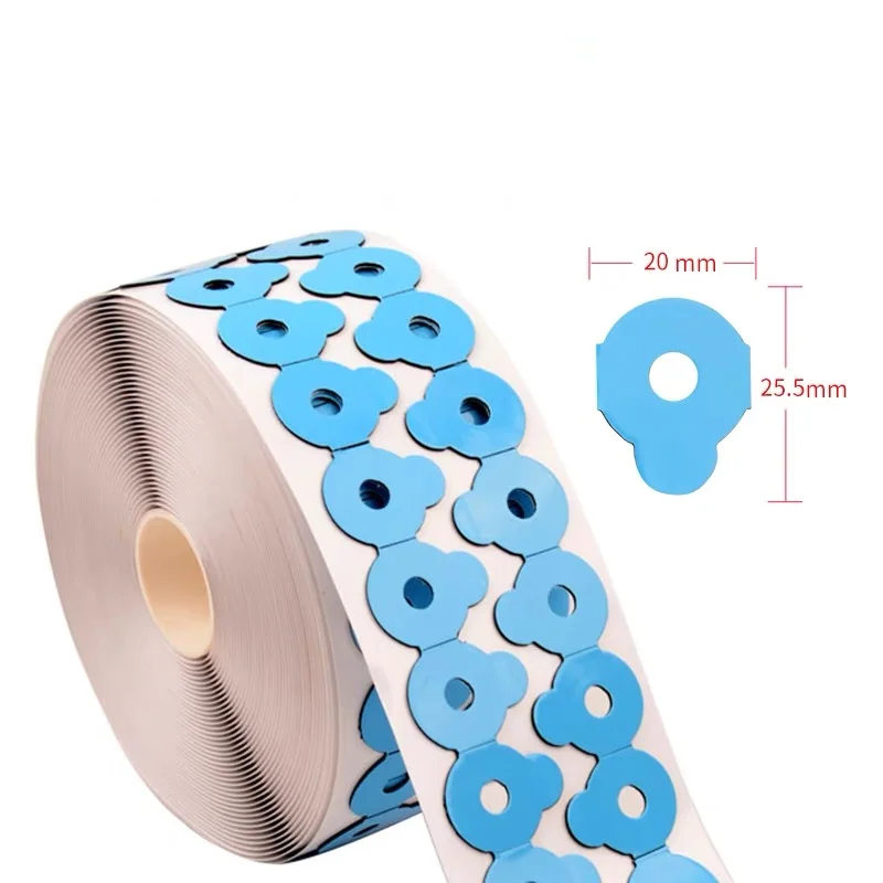Optical  Instruments Blocking Pads 1000 Pieces Per Roll Lens Protection Disc and Polish Sticker