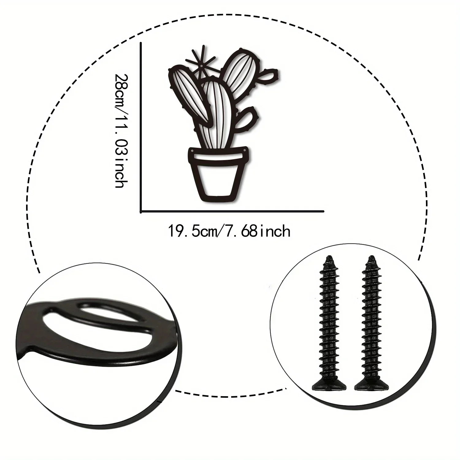 FOTO 5 - Металлический кактус Hello Young Cereus