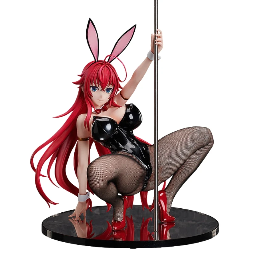 

41CM High School DxD Rias Gremory Bunny Ver 1/4 PVC Figure FREEing B-Style Anime Model Doll Gift Toy