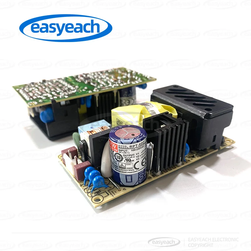 MEAN WELL RPT-60C three output medical grade power module 60W bare board PCB switch power supply