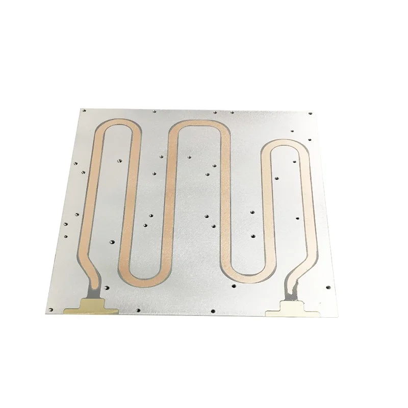 Can be customized LED high power water cooling plate 100W heat pipe heatsink