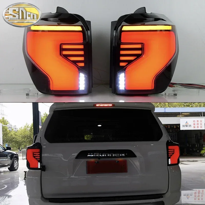 

Car LED Taillight Tail Light For Toyota 4Runner N28 2010-2023 Rear Running Lamp + Brake + Reverse Light + Dynamic Turn Signal