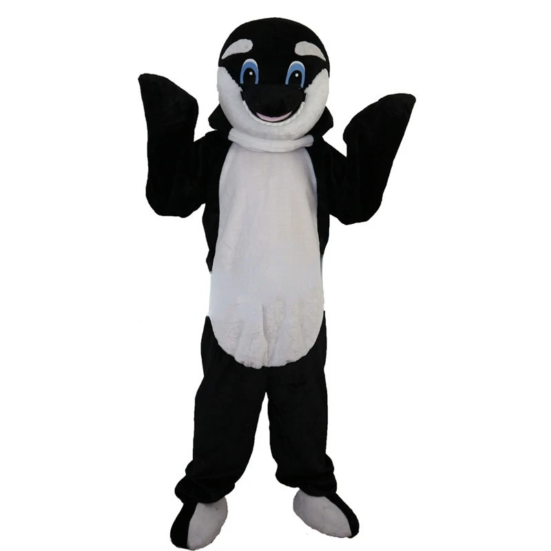 

Custom Mascot Dolphin Cartoon Fursuit Cosplay Costumes Walking Puppet Animal Costume Costume