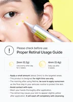 Korean Retinol Vitamin C Hydrating Shot Tightening Booster Face Cream Eye serum Lightening Dark Circles Firming Moisturizing 5