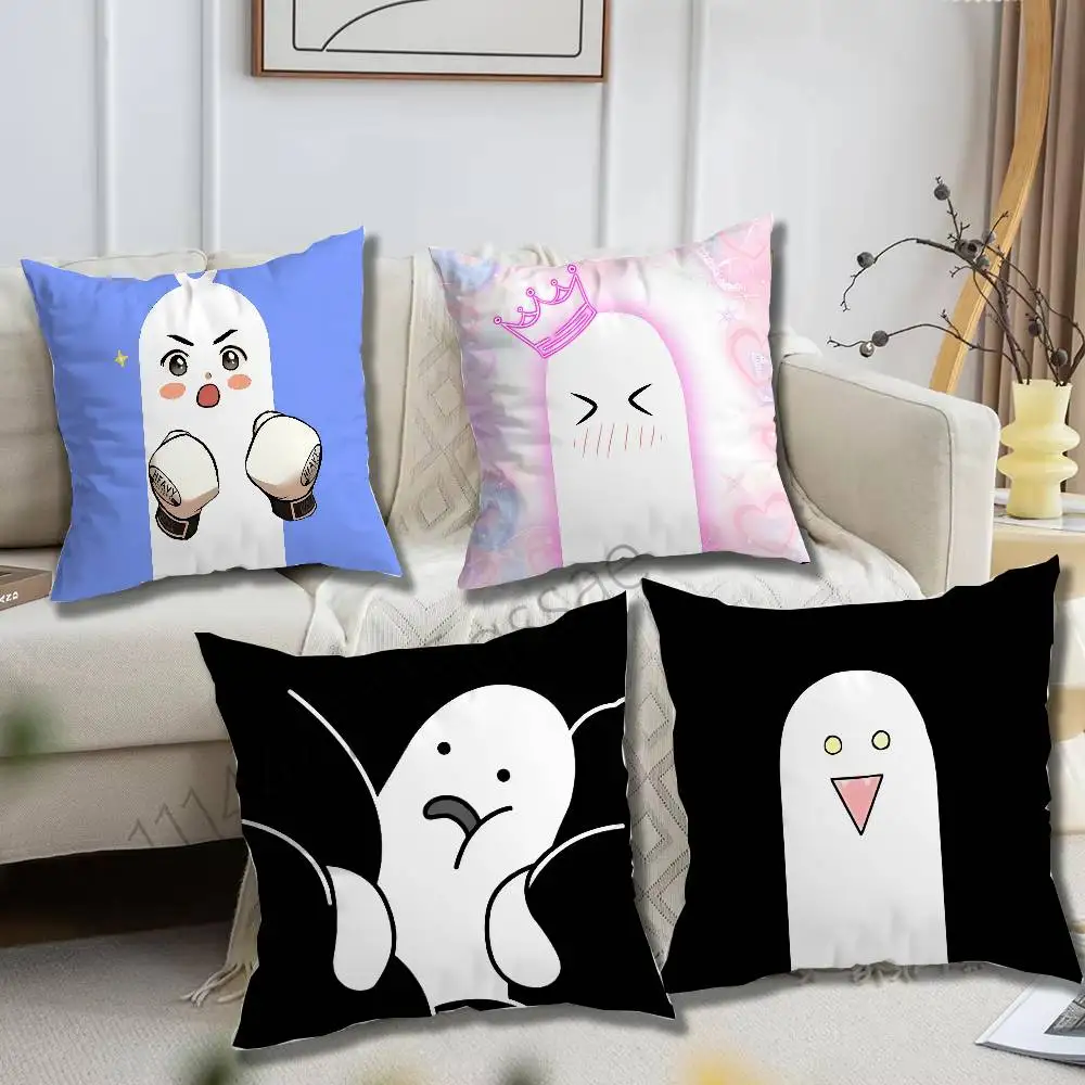 Lightsaber BL Manhwa Single Throw Pillow Case Cover Sofa Cushion Home Room Decor