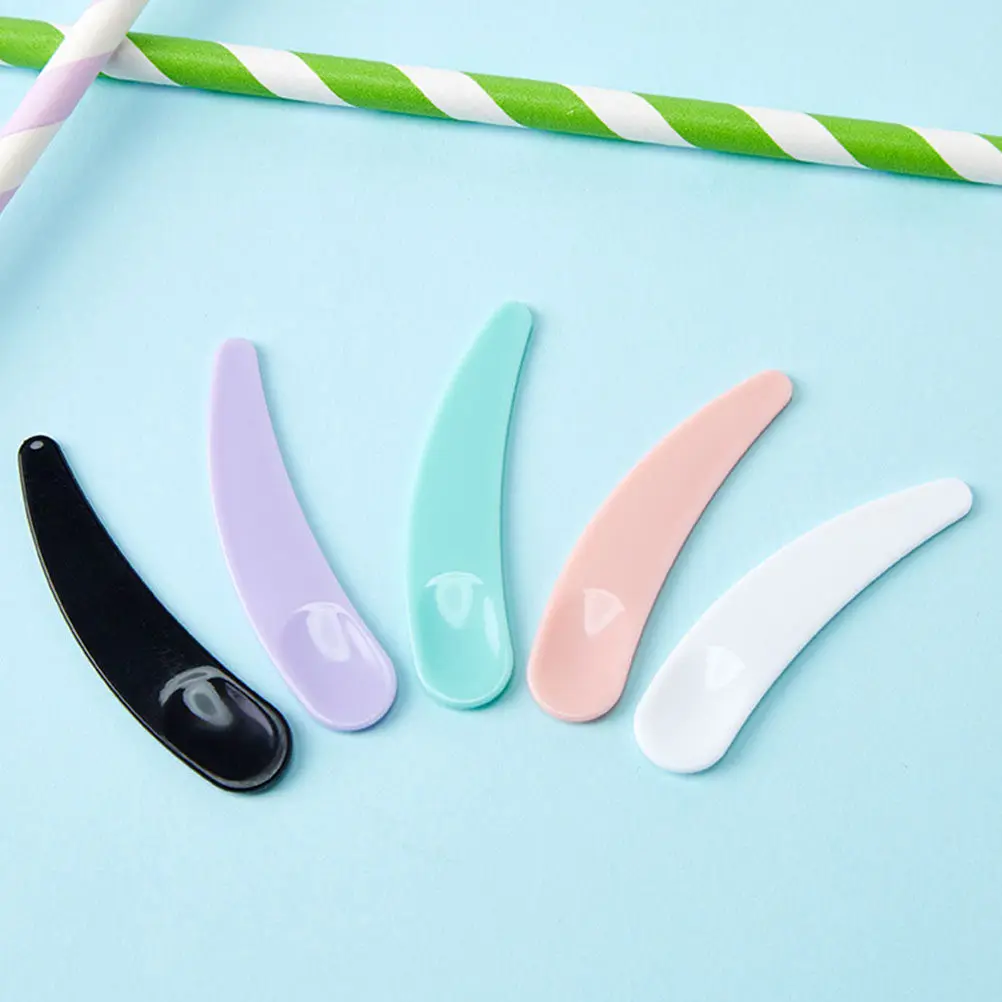 200 pièces de cuillères-spatules pour masques faciaux et crèmes, pour une application uniforme des produits de soin et des échantillons de beauté