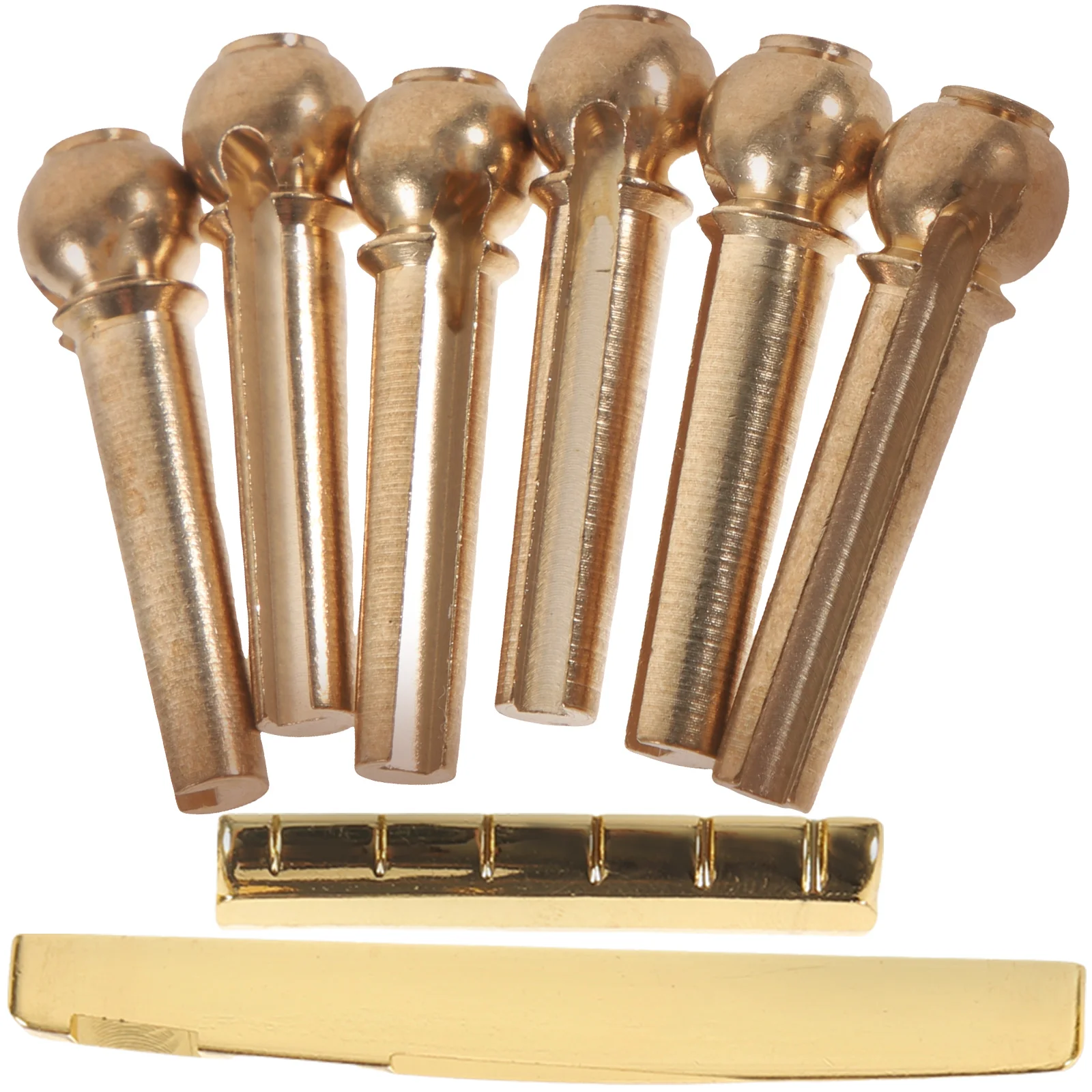 

Guitar String Nut Set Repair Saddle Nuts Accessories Acoustic Bridge Pins Replacement Parts