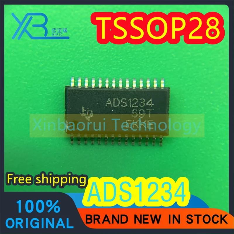 

(1/10piece) ADS1234 ADS1234IPWR TSSOP-28 analog-to-digital converter new original electronics spot Free shipping