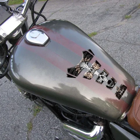 10 best sales motocycle sticker - №1
