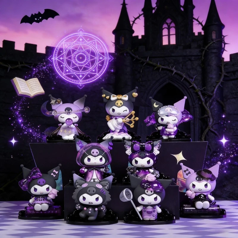 

Коллекционная фигурка Sanrio: Кукла Куроми из серии аниме, игрушка-талисман для детей, декор для рабочего стола, подарок на день рождения