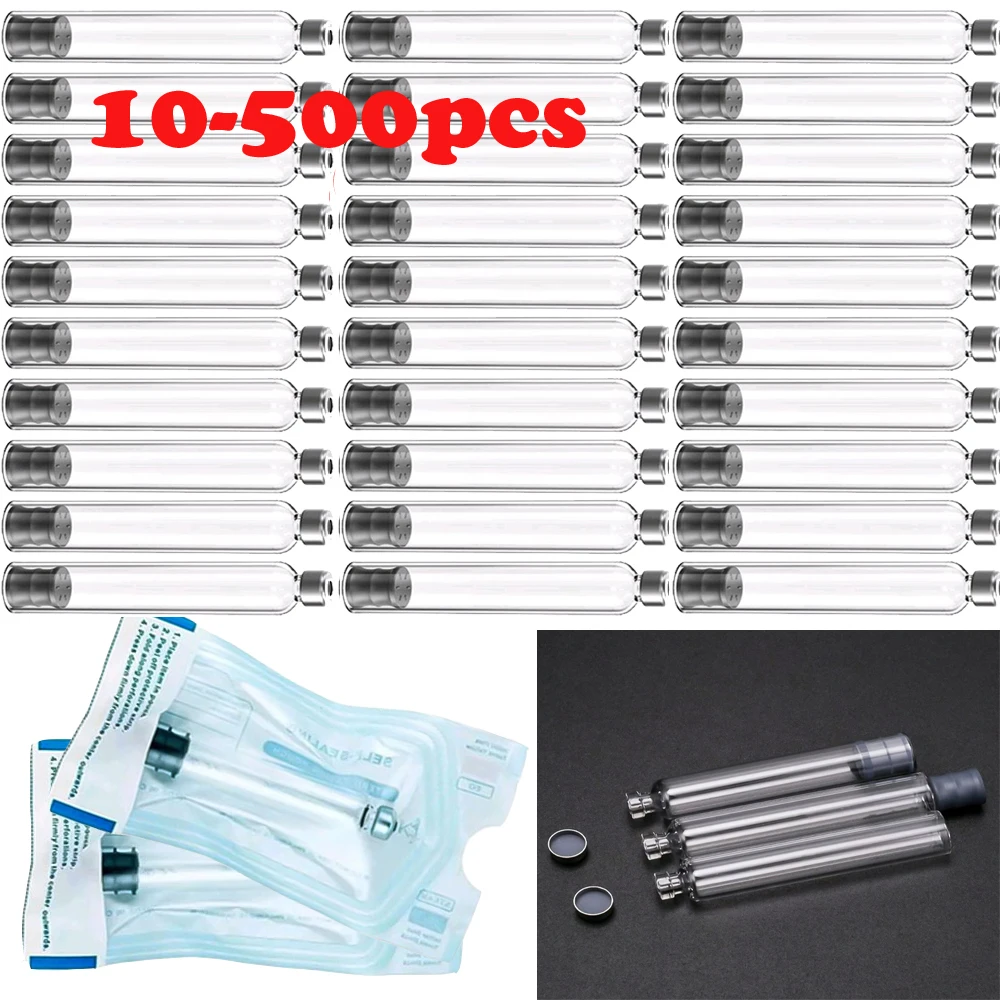 10-500pcs Insulin Cartridges 3ml Empty Cassette Bottle for Lilly Insulin Injection Pen Individual Packaging Medical Aesthetics