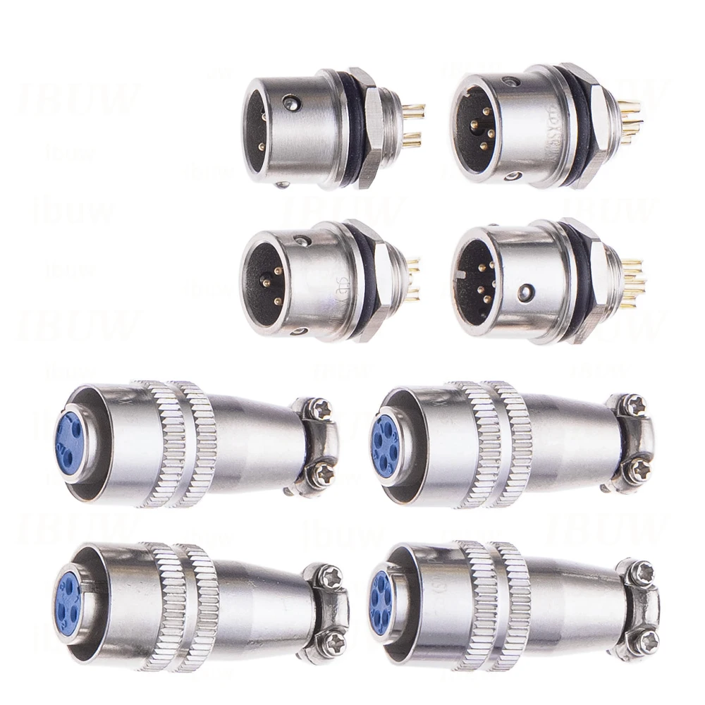 XS9 2PIN 3PIN 4PIN 5PIN 2P 3P 4P 5P Docking Aviation Plug Socket Waterproof Circular Connector XS9