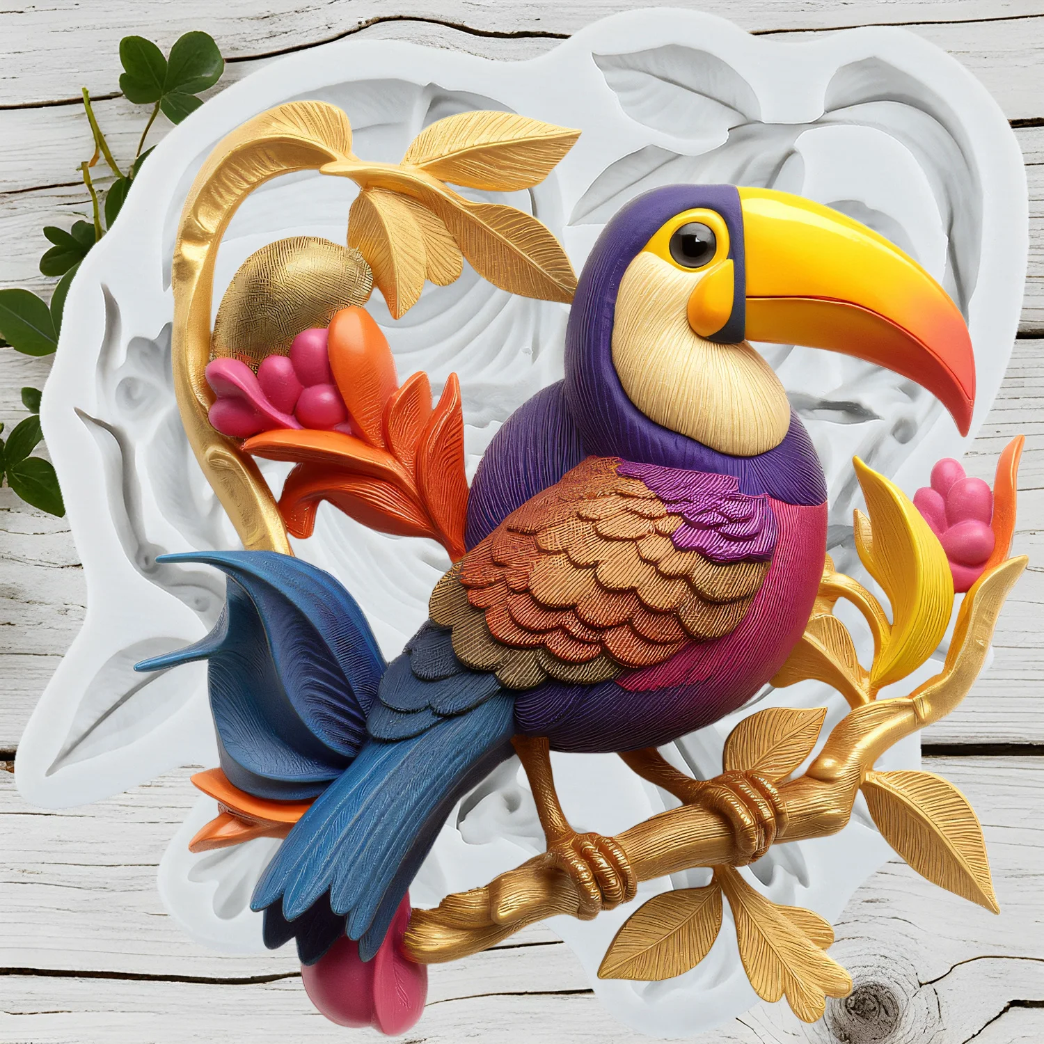 

Силиконовые формы для вороны, ветка дерева, помадка, инструменты для украшения торта, кекс, топпер, конфеты, ремесло, жевательная паста, полимерная глина