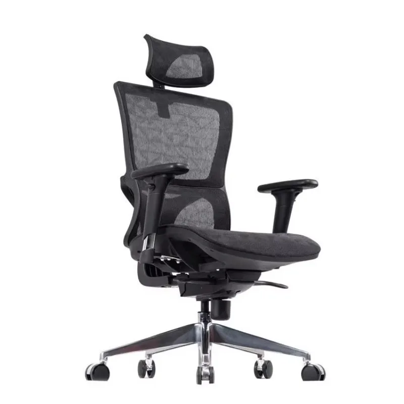 Modern Office Furniture Ergonomic Chair Design High Quality High Back Mesh Fabric Chair Adjustable Seat Height Fixed