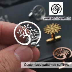 2025 special customized cufflinks, your patterned cufflinks, company logo cufflinks, cufflink production, custom size cufflinks,