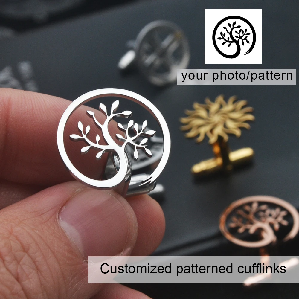 2025 special customized cufflinks, your patterned cufflinks, company logo cufflinks, cufflink production, custom size cufflinks,