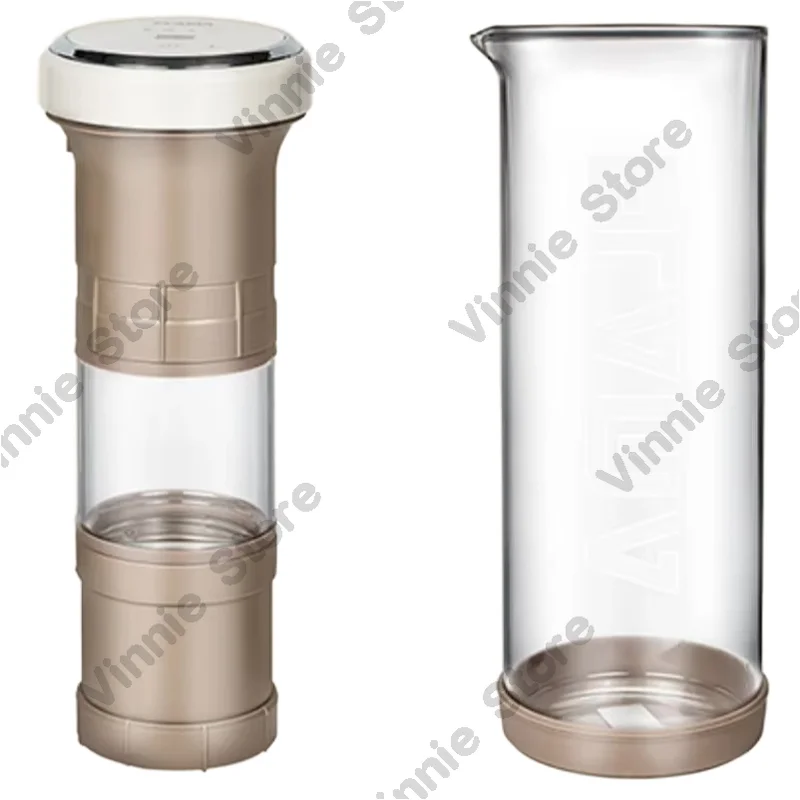Portable rechargeable cold brewing coffee machine is convenient for families and cars, and is used for hotel iced coffee machine