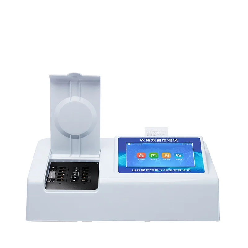 

Rapid Detection Instrument for Organophosphorus Carbamate Pesticide Residues in Vetables Fruits Tea Grains Other Foods
