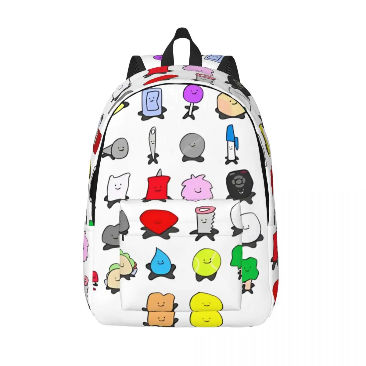 Bfdi All Contestants Pack Backpack Lightweight High School Hiking Travel Battle for Dream Island Daypack College Shoulder Bag