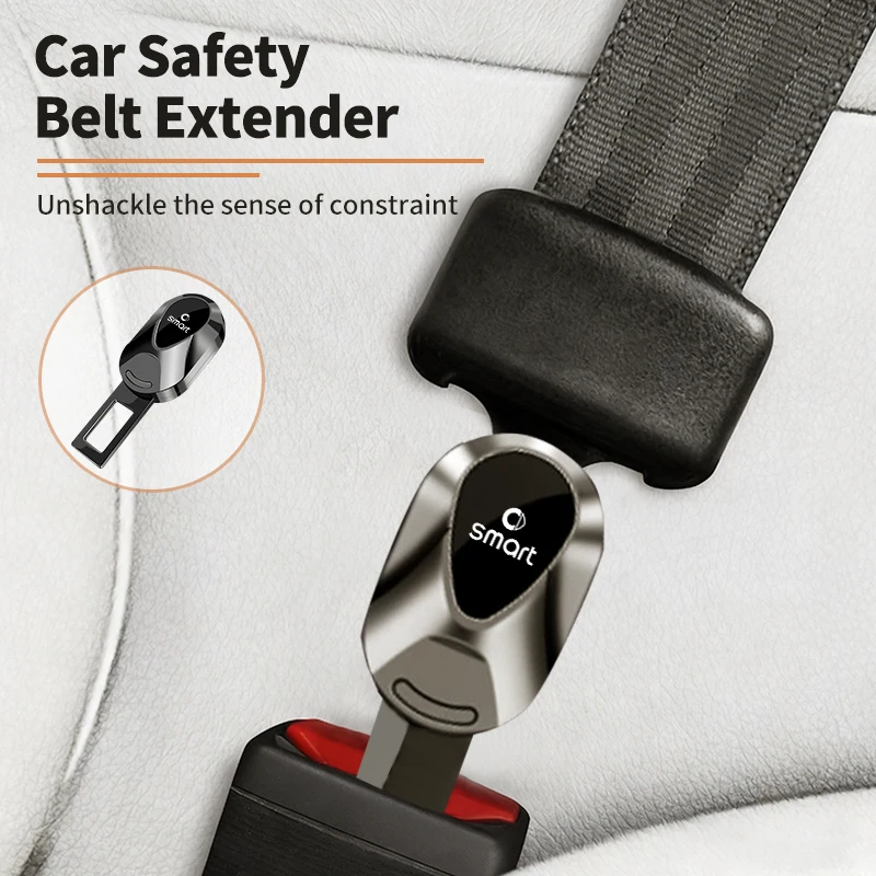 

Car seat belt snap fastener with droplet design For Smart Fortwo 451 450 453 EQ Forfour Coupe Cabrio Crossblade