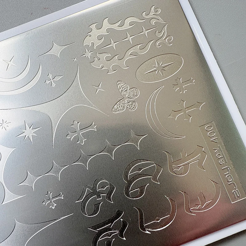 XMQ NAIL ART STAMPING PLATES LINES TEMPLATES CLOCK TEMPLATES